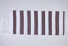 Brown and White Striped Extra Soft Chadar