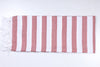 Red and White Striped Extra Soft Chadar