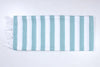 Green and White Striped Extra Soft Chadar
