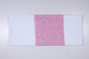 Space Dyed Heliconia Red and White Striped Single Bedsheet