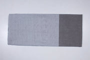 Matte and Ash Grey Striped Single Bedsheet