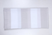 Grey and White Check Single Bedsheet