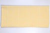 Yellow and White Check Single Bedsheet