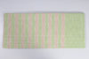 Green and Pink Striped Single Bedsheet