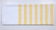 Cheese Yellow and White Striped Extra Soft Chadar