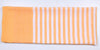 Orange and White Striped Extra Soft Chadar