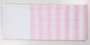 Cotton Candy Pink and White Striped Extra Soft Chadar