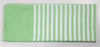 Green and White Striped Extra Soft Chadar
