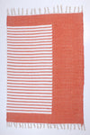 Orange and White Striped Aasni