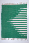 Green and White Striped Aasni