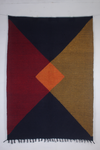Black Dari with Red and Yellow Stripes