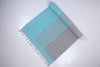 Grey Yoga mate with Dark Green Stripes