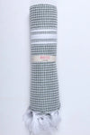 Columbia Green Ultra Soft Bath Towel with White Stripes