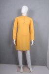 Yellow Full Sleeves Long Kurta