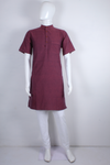 Maroon Half Sleeves Long Kurta