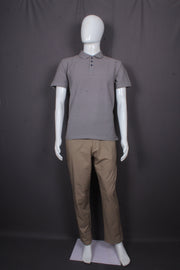 Fossil Gray Polo T-Shirt