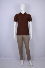 Syrup Brown Polo T-Shirt
