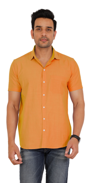 Carrot Orange Half Shirt