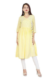 Yellow Tunic Style Dress