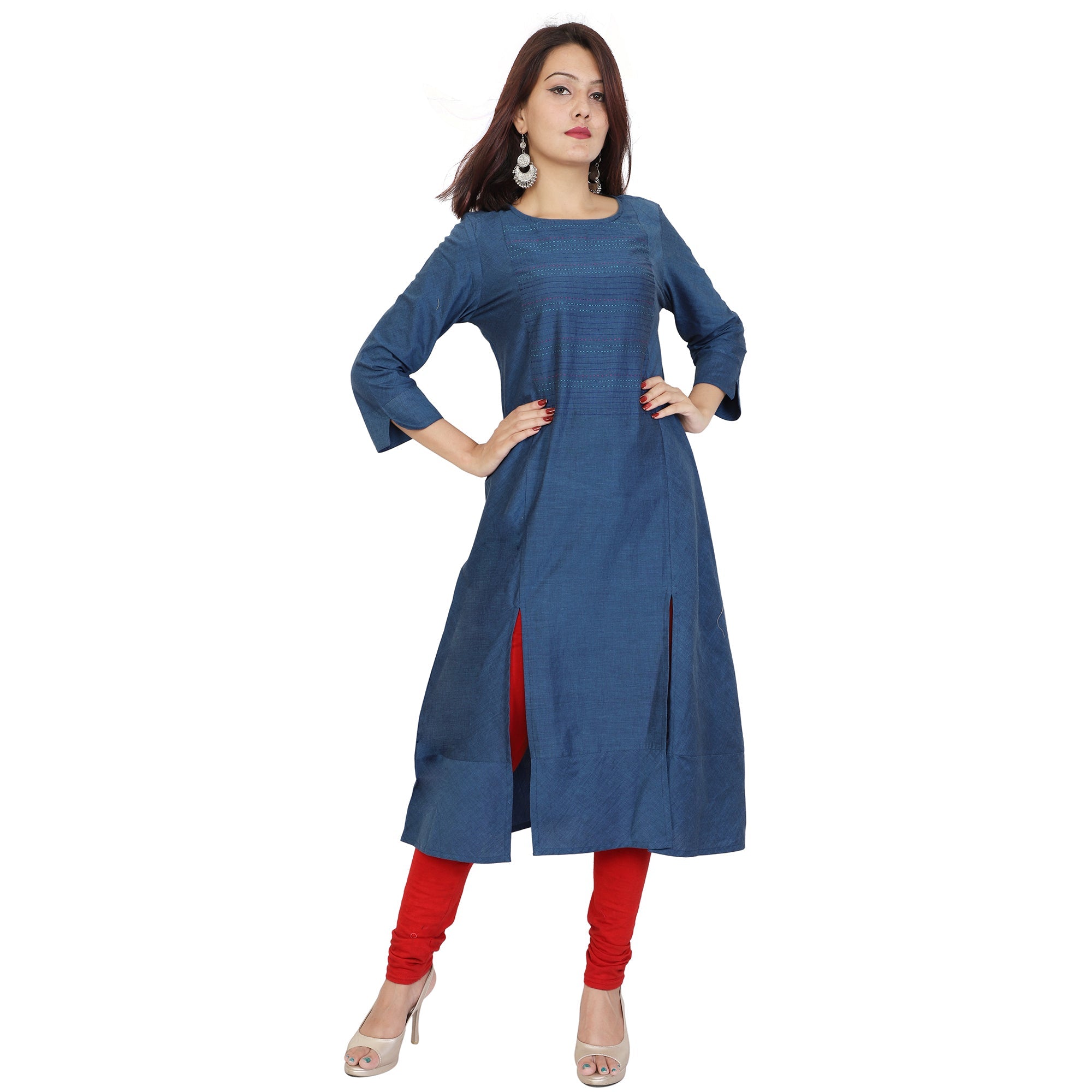 Hand Embroidery Georgette kurtis | Page 9 | Miracle Boutique