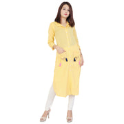 Jasmine Yellow Tunik Style Dress