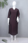 Violet Long Kurti