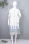 Cream Long Kurti