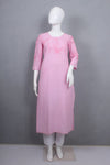 Pink Long Kurti