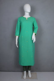 Green Long Kurti