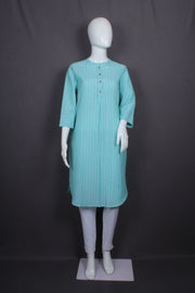 Green Long Kurti