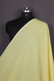 Lemon Yellow Self Check Fabric