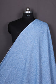 Blue Twill Zebra Fabric